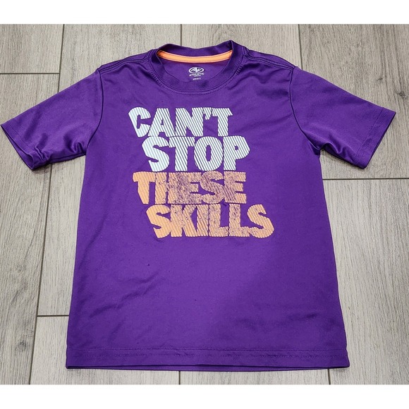 Athletic Works Other - Kids Athletic Works Clemson Purple Dri-fit Short Sleeve Shirt Size S (6-7)‎